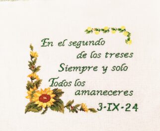 De girasoles y limones…
