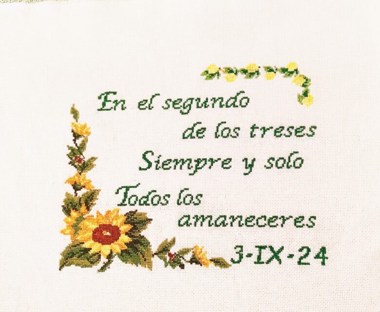 De girasoles y limones…