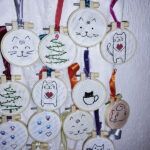Bastidores navideños y de gatitos